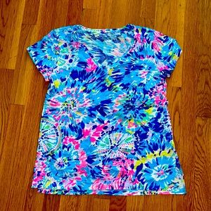 Lilly Pulitzer pocket tee